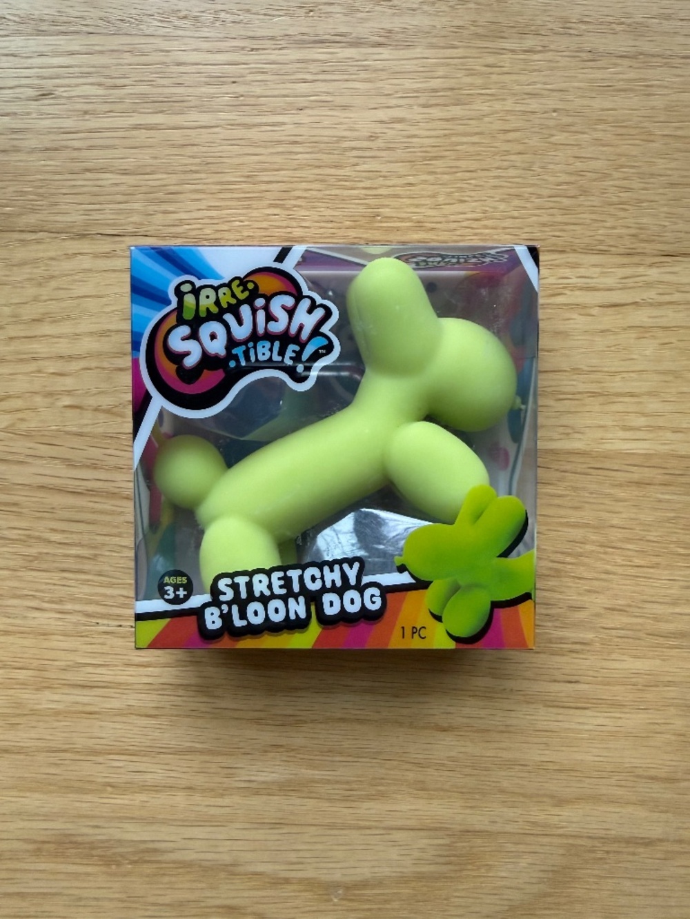 Ships Today Irresistible Squish Stretchy Balloon Dog Stress Toy Kids